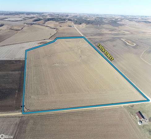 94.5 Acres of Agricultural Land for Sale in Goose Lake, Iowa