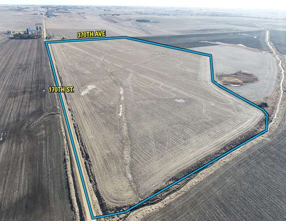 94.5 Acres of Land for Sale in Goose Lake, Iowa