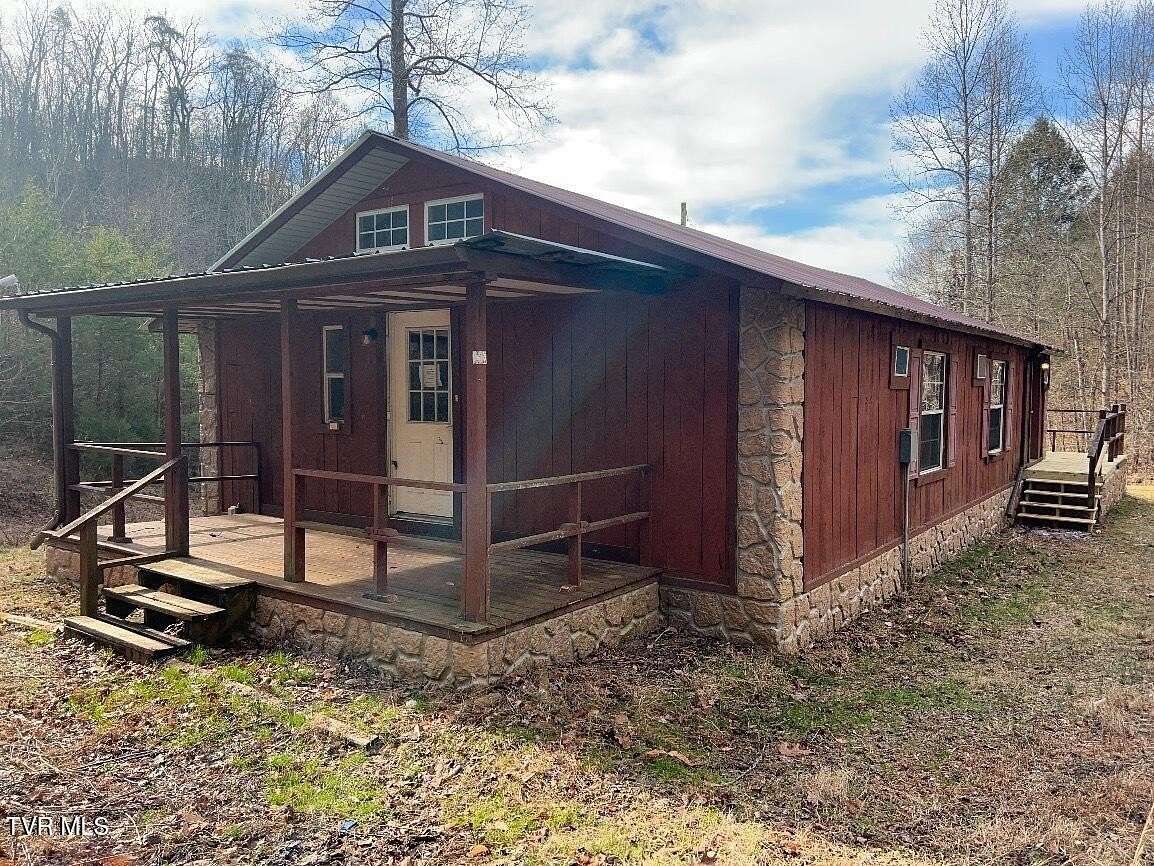 36.6 Acres of Recreational Land with Home for Sale in Sneedville, Tennessee