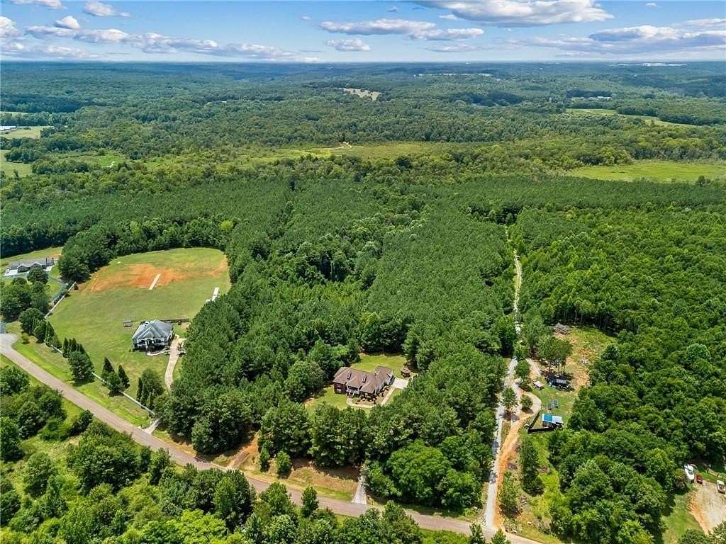 23 Acres of Recreational Land with Home for Sale in Commerce, Georgia