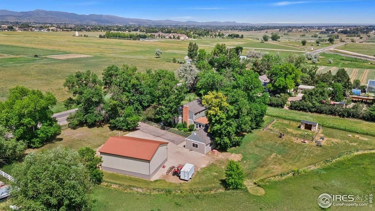 3 Acres of Residential Land with Home for Sale in Fort Collins, Colorado