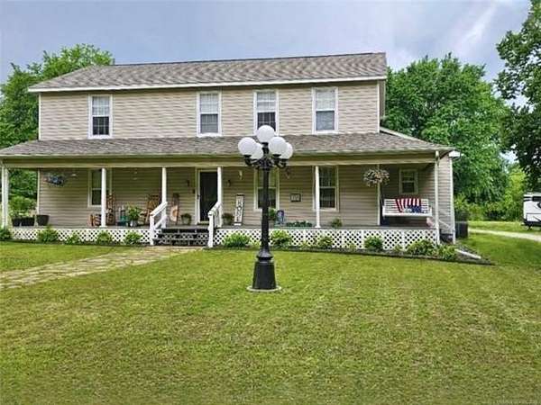 10 Acres of Land with Home for Sale in Haskell, Oklahoma