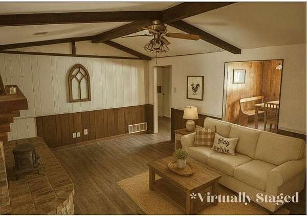 5 Acres of Residential Land with Home for Sale in Blossom, Texas