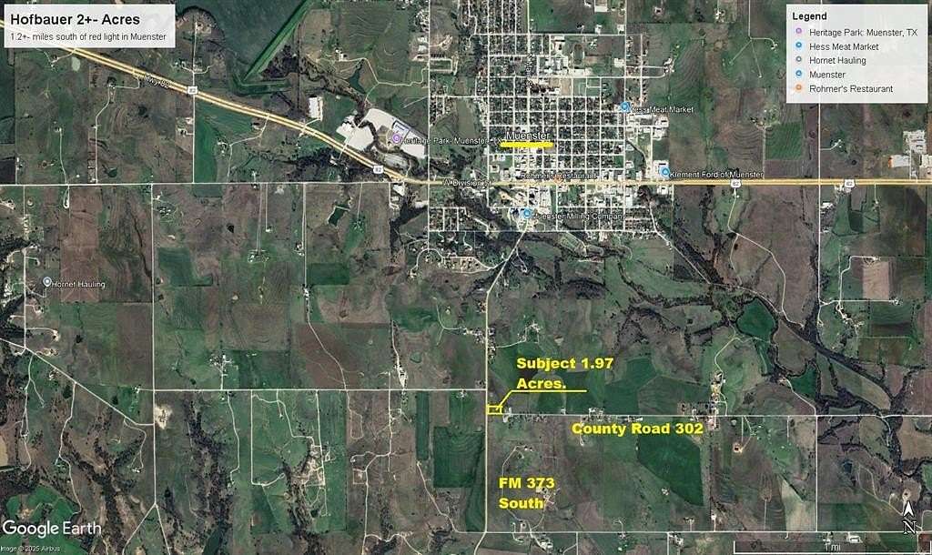 2 Acres of Land for Sale in Muenster, Texas