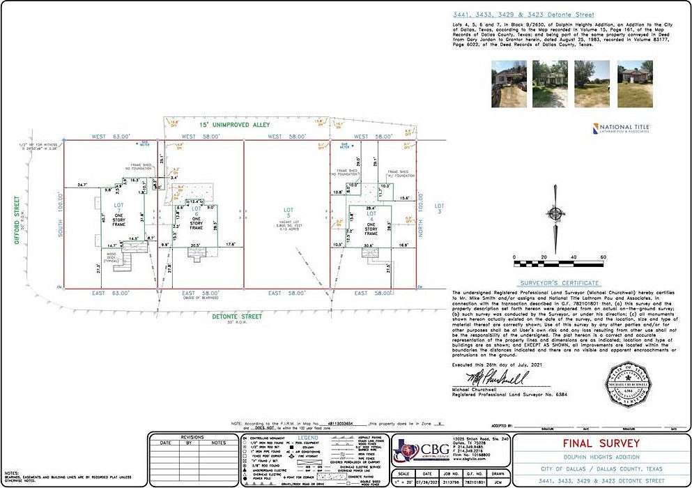0.13 Acres of Land for Sale in Dallas, Texas