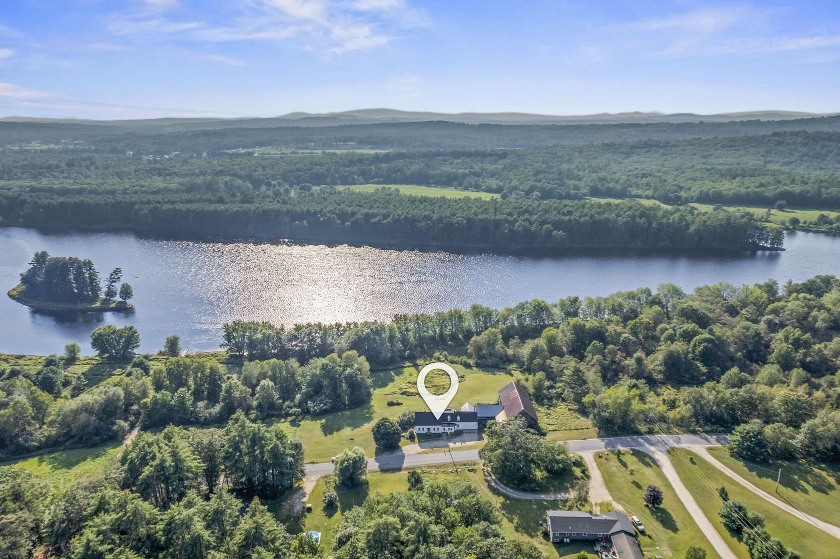 3.9 Acres of Residential Land with Home for Sale in Leeds, Maine