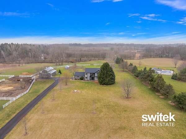 8.2 Acres of Land with Home for Sale in Caledonia, Michigan