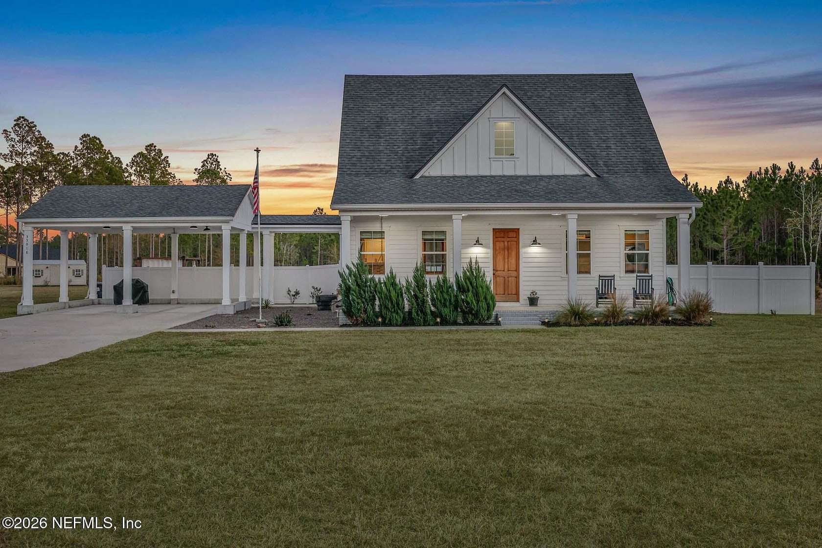 5.17 Acres of Residential Land with Home for Sale in Callahan, Florida