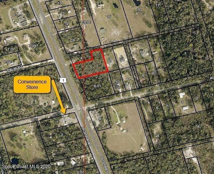 4 Acres of Commercial Land for Sale in Mims, Florida
