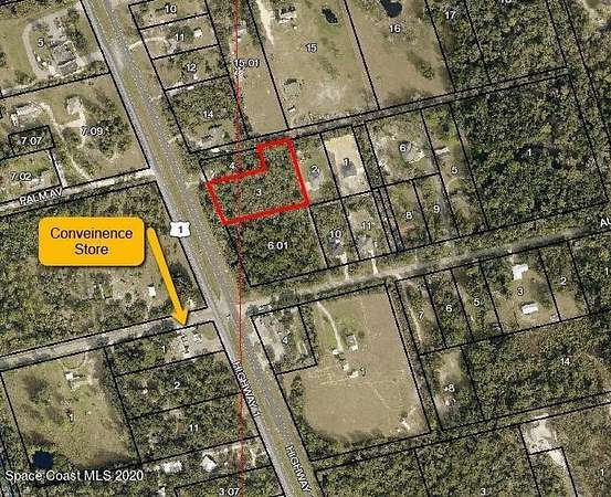 4 Acres of Commercial Land for Sale in Mims, Florida