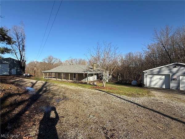 10 Acres of Land with Home for Sale in New Lexington, Ohio