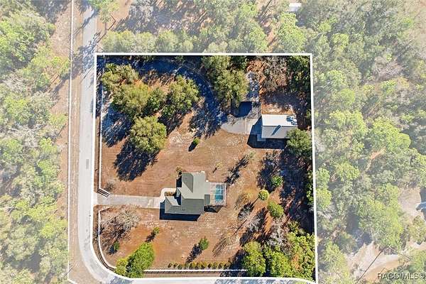 2 Acres of Residential Land with Home for Sale in Crystal River, Florida