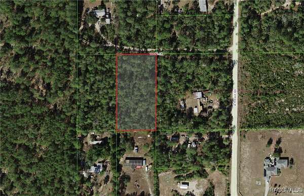 1.3 Acres of Residential Land for Sale in Dunnellon, Florida