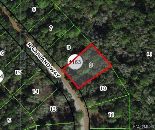0.36 Acres of Residential Land for Sale in Citrus Springs, Florida