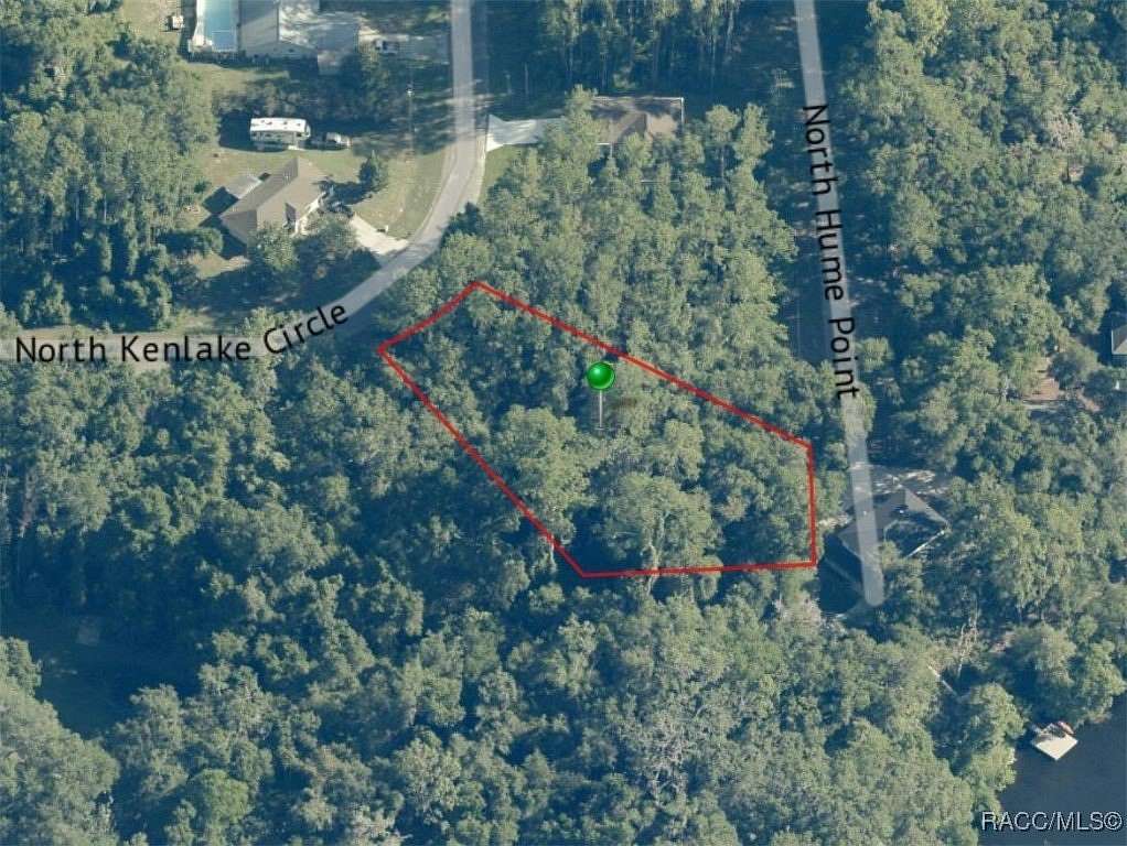 0.53 Acres of Residential Land for Sale in Citrus Springs, Florida