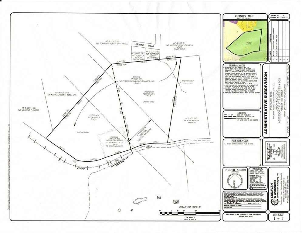 7 Acres of Land for Sale in North Smithfield, Rhode Island
