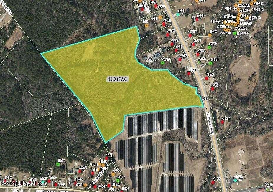 41 Acres of Mixed-Use Land for Sale in Jacksonville, North Carolina
