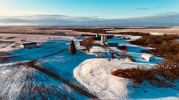 640 Acres of Recreational Land & Farm for Sale in Winner, South Dakota