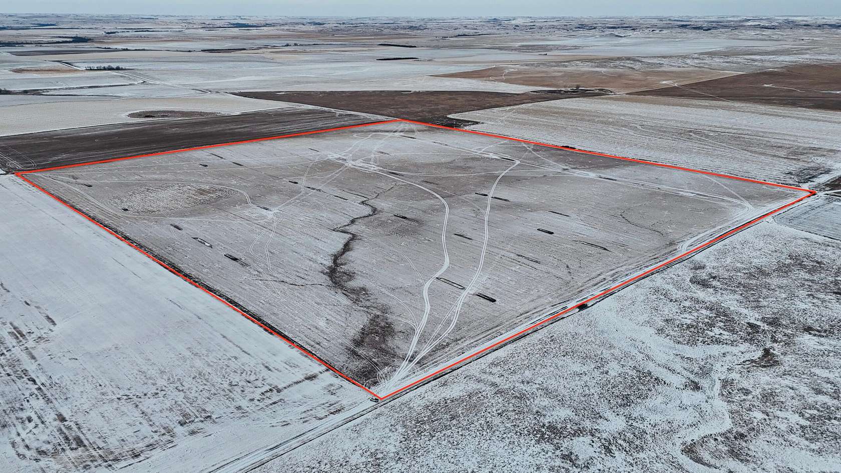 145 Acres of Recreational Land & Farm for Sale in Winner, South Dakota