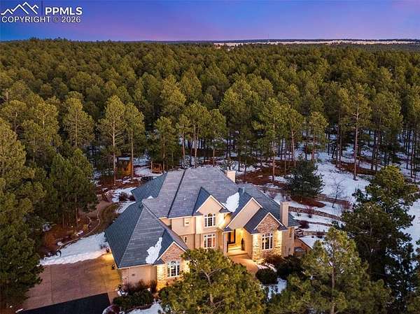 2.57 Acres of Residential Land with Home for Sale in Colorado Springs, Colorado