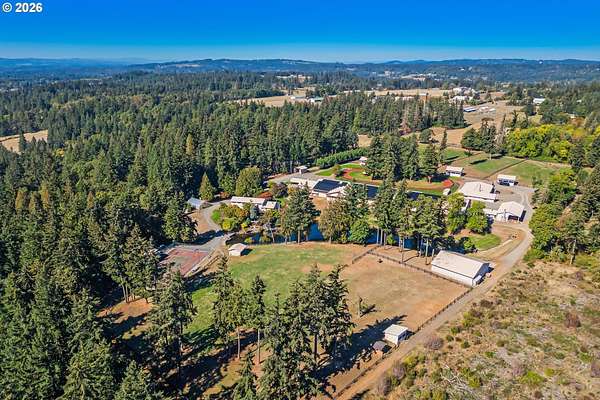 21.2 Acres of Agricultural Land with Home for Sale in Oregon City, Oregon