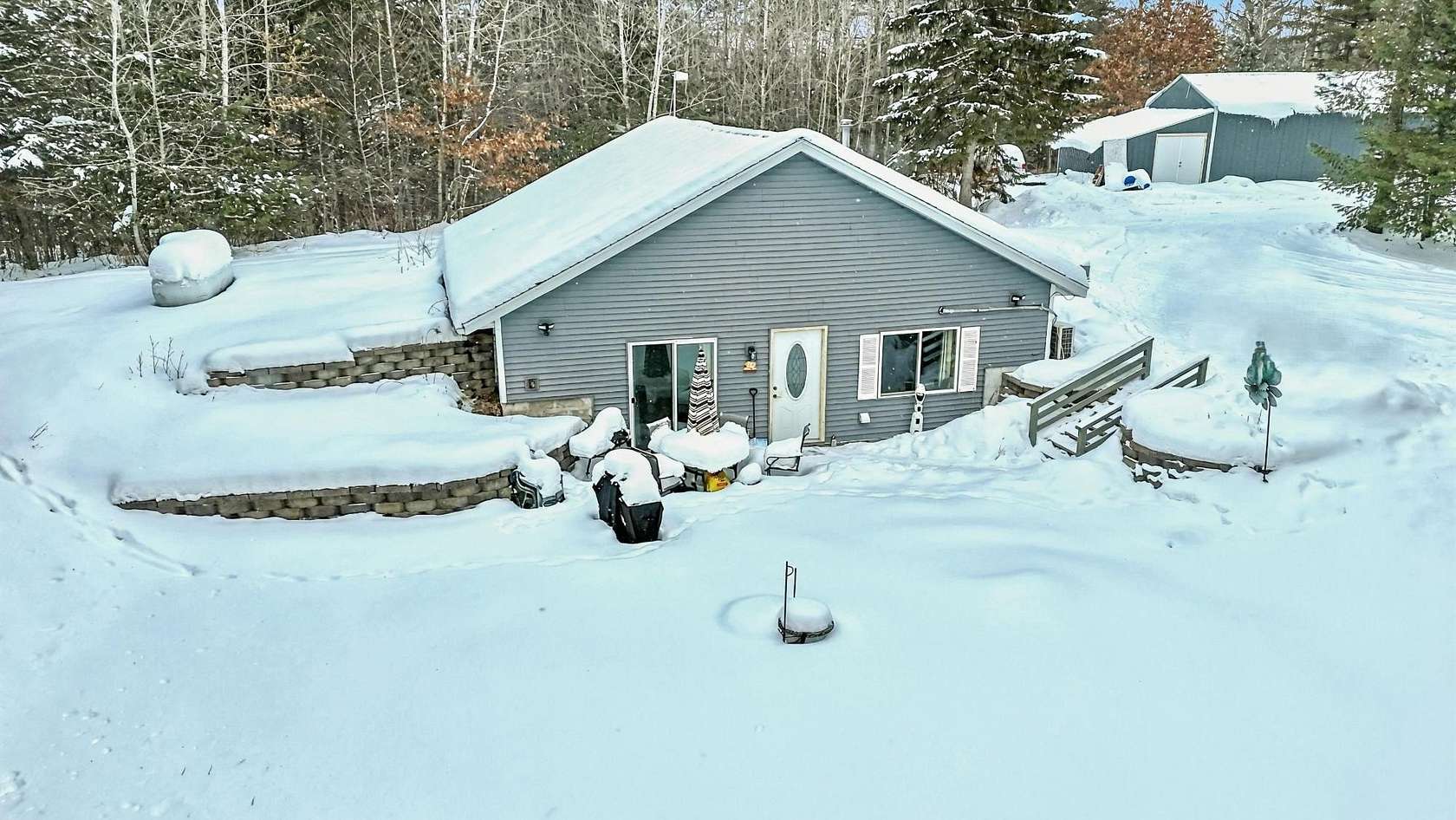 19.9 Acres of Recreational Land with Home for Sale in Tomahawk, Wisconsin