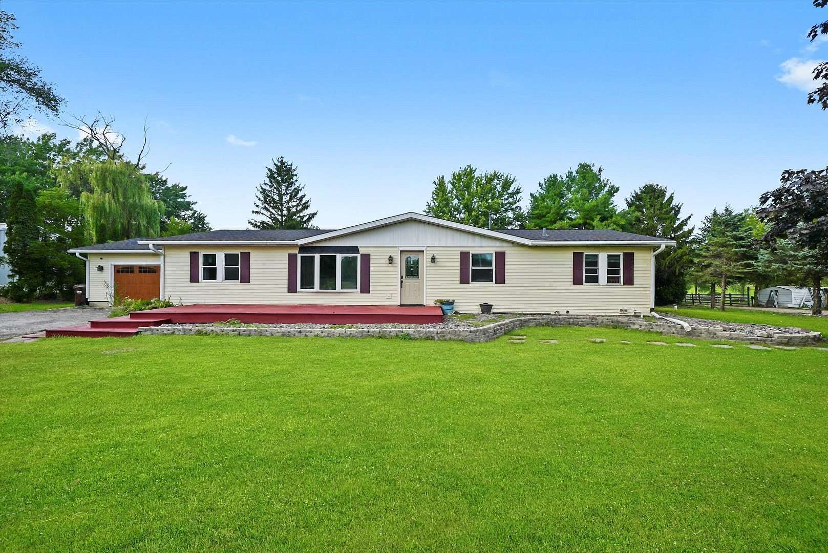 5 Acres of Land with Home for Sale in Woodstock, Illinois