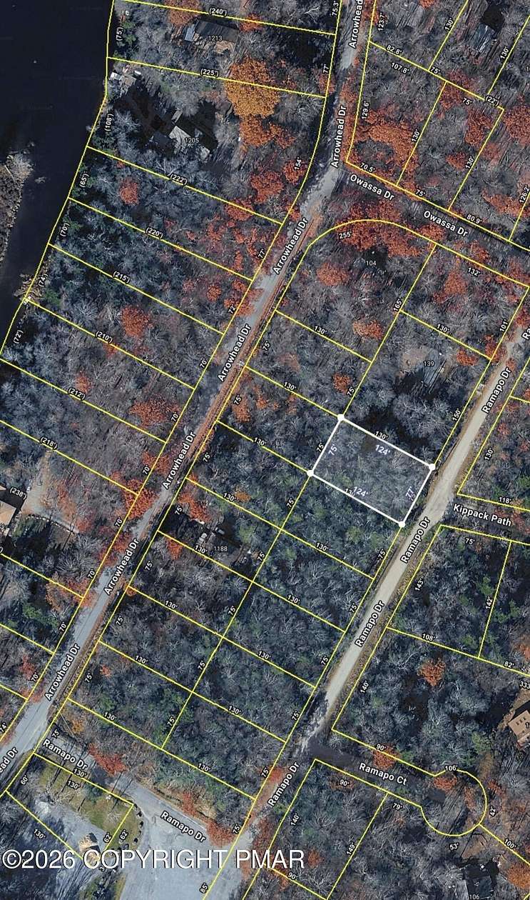 0.22 Acres of Residential Land for Sale in Pocono Lake, Pennsylvania