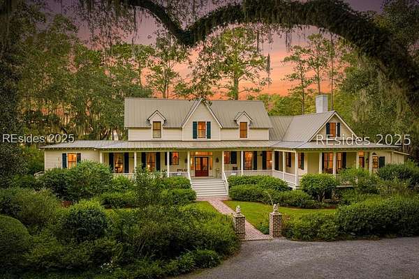 6.44 Acres of Residential Land with Home for Sale in Okatie, South Carolina