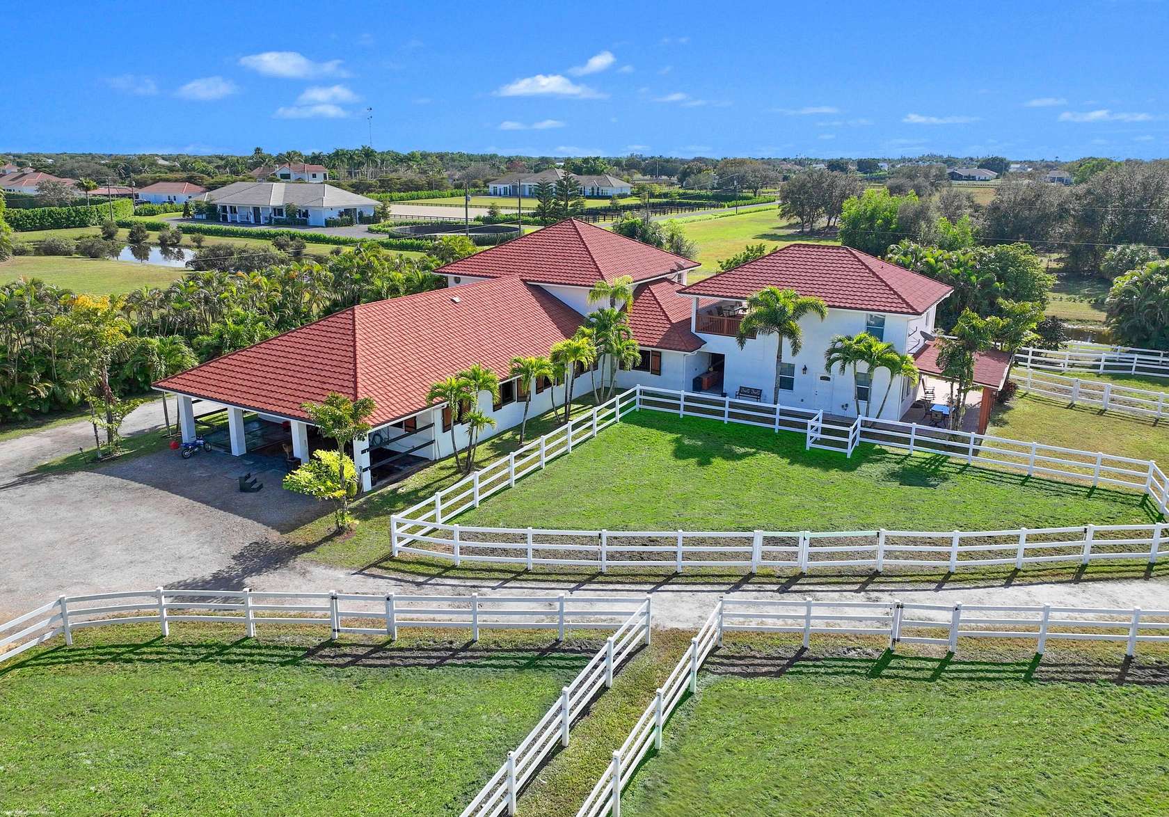 5 Acres of Land with Home for Sale in Wellington, Florida
