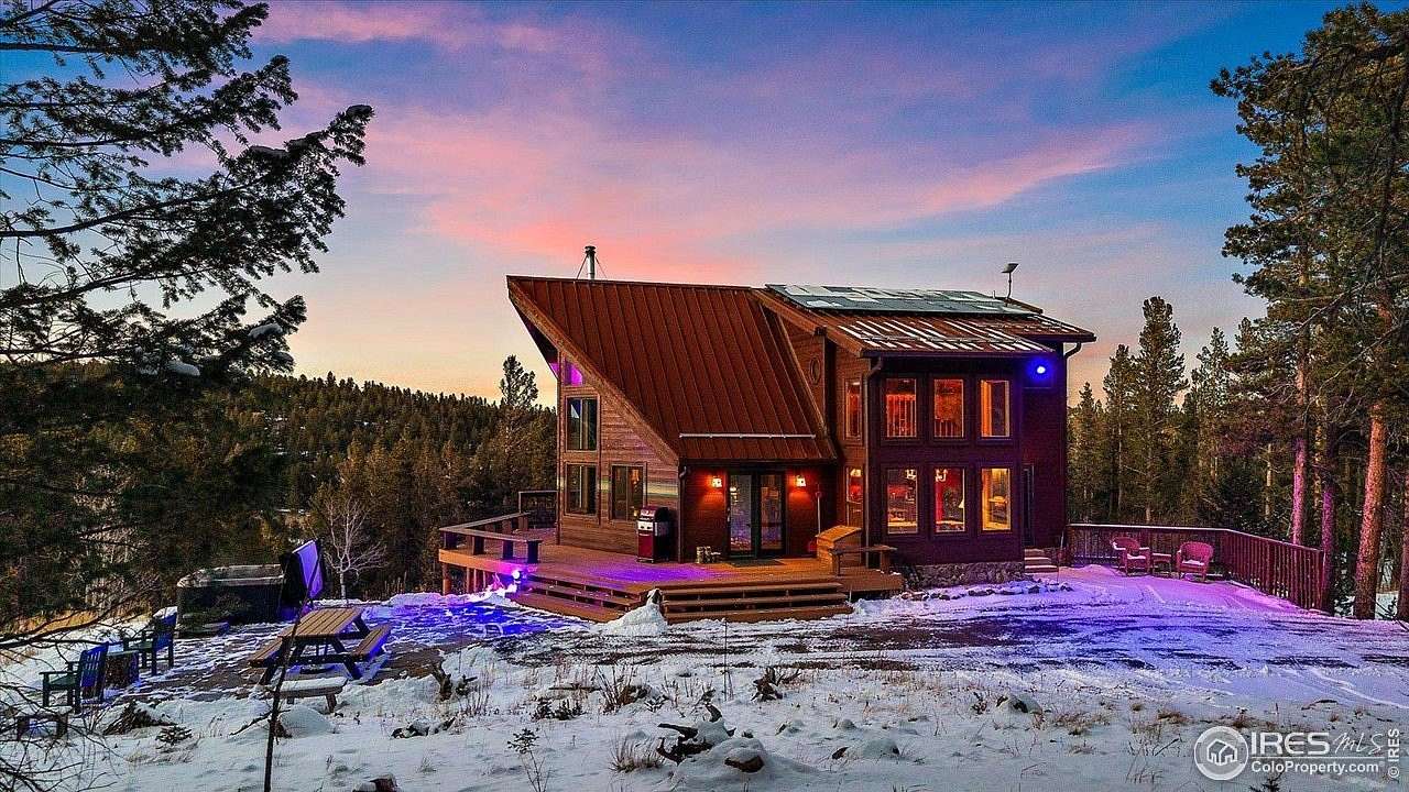 5 Acres of Residential Land with Home for Sale in Ward, Colorado