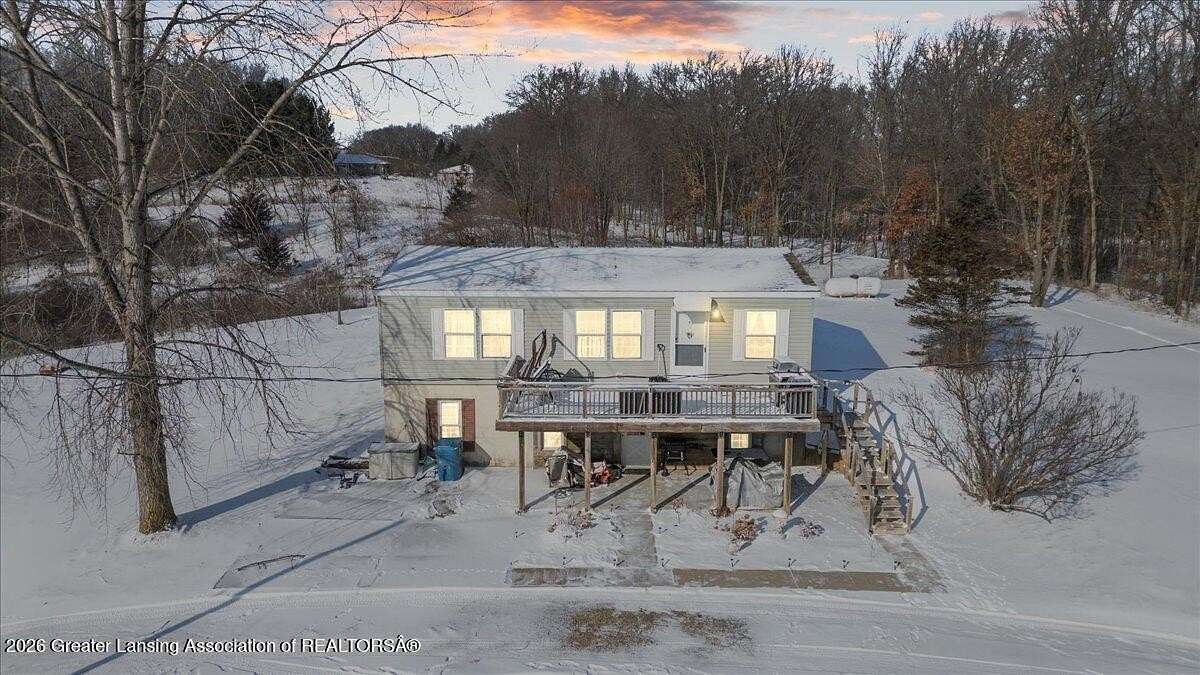 5 Acres of Residential Land with Home for Sale in Bellevue, Michigan