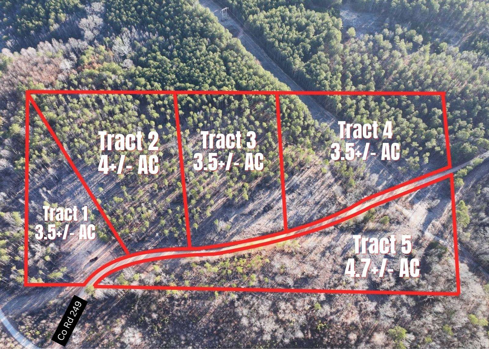 19 Acres of Land for Auction in Wedowee, Alabama