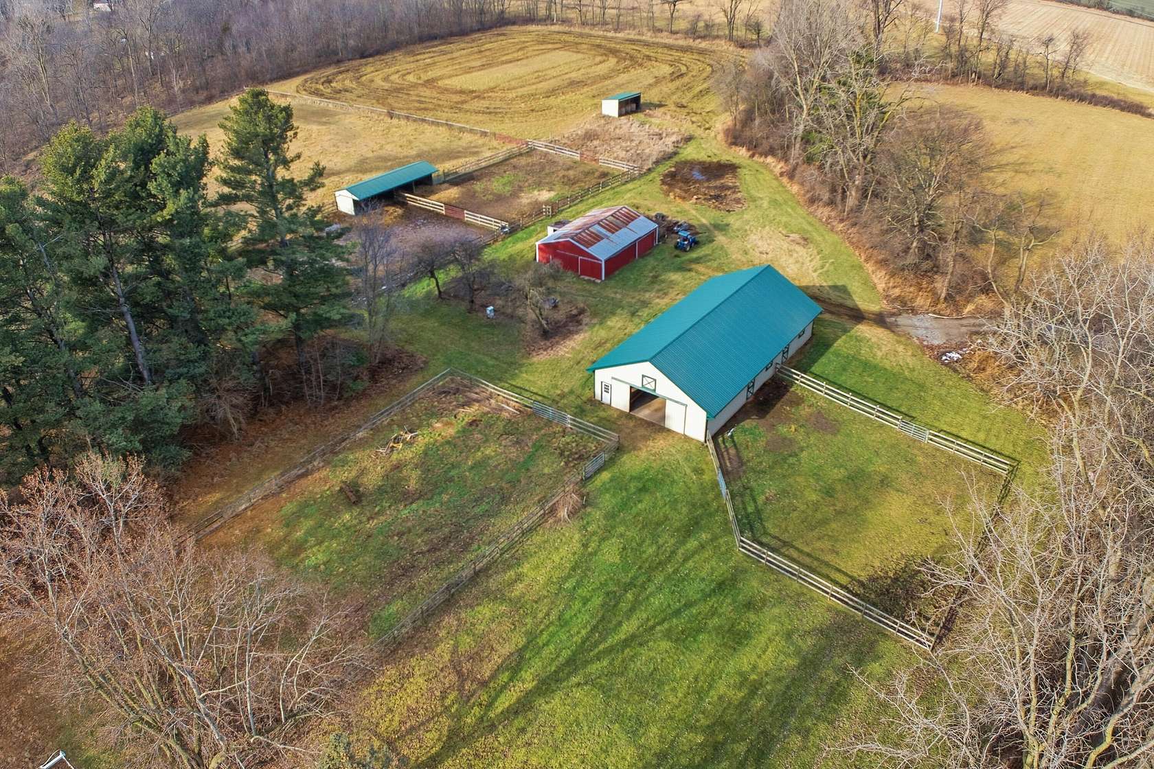 12 Acres of Land with Home for Sale in Tecumseh, Michigan