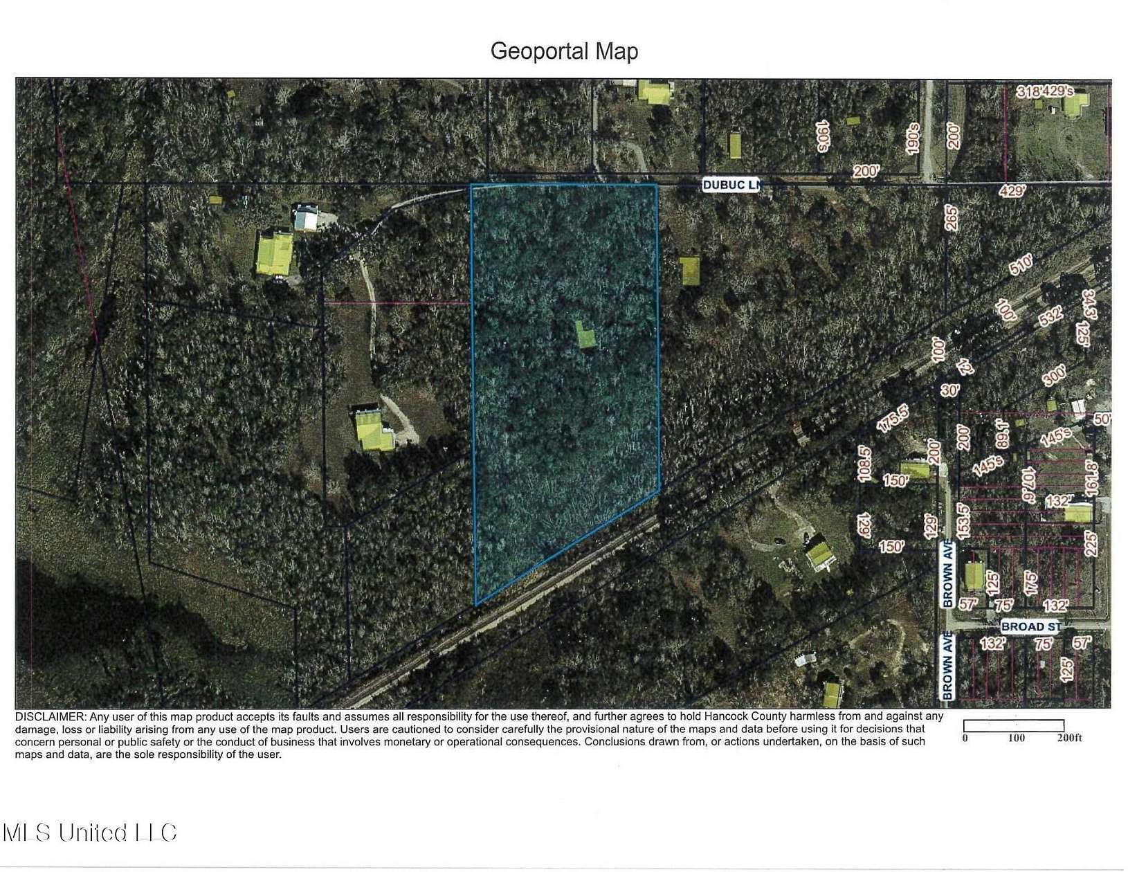 6.1 Acres of Residential Land for Sale in Waveland, Mississippi