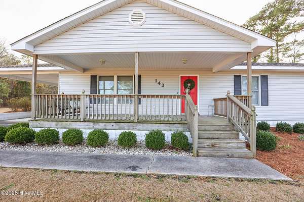 3 Acres of Residential Land with Home for Sale in Jacksonville, North Carolina