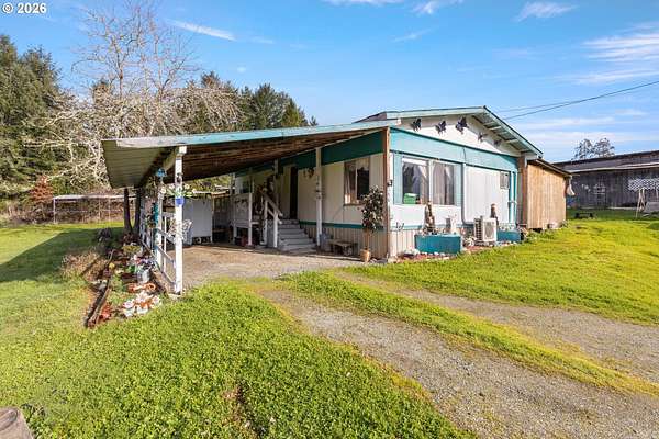 5.2 Acres of Land with Home for Sale in Camas Valley, Oregon