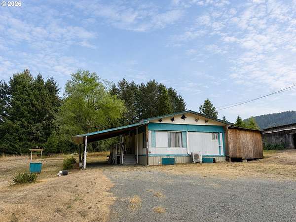 5.2 Acres of Land with Home for Sale in Camas Valley, Oregon