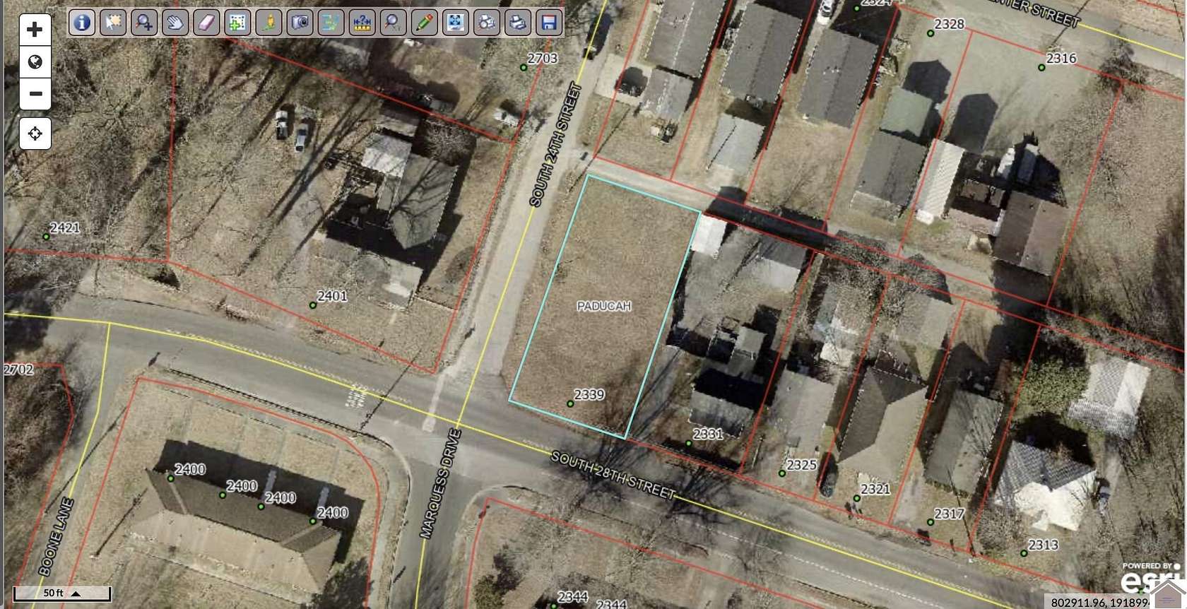 0.17 Acres of Residential Land for Sale in Paducah, Kentucky