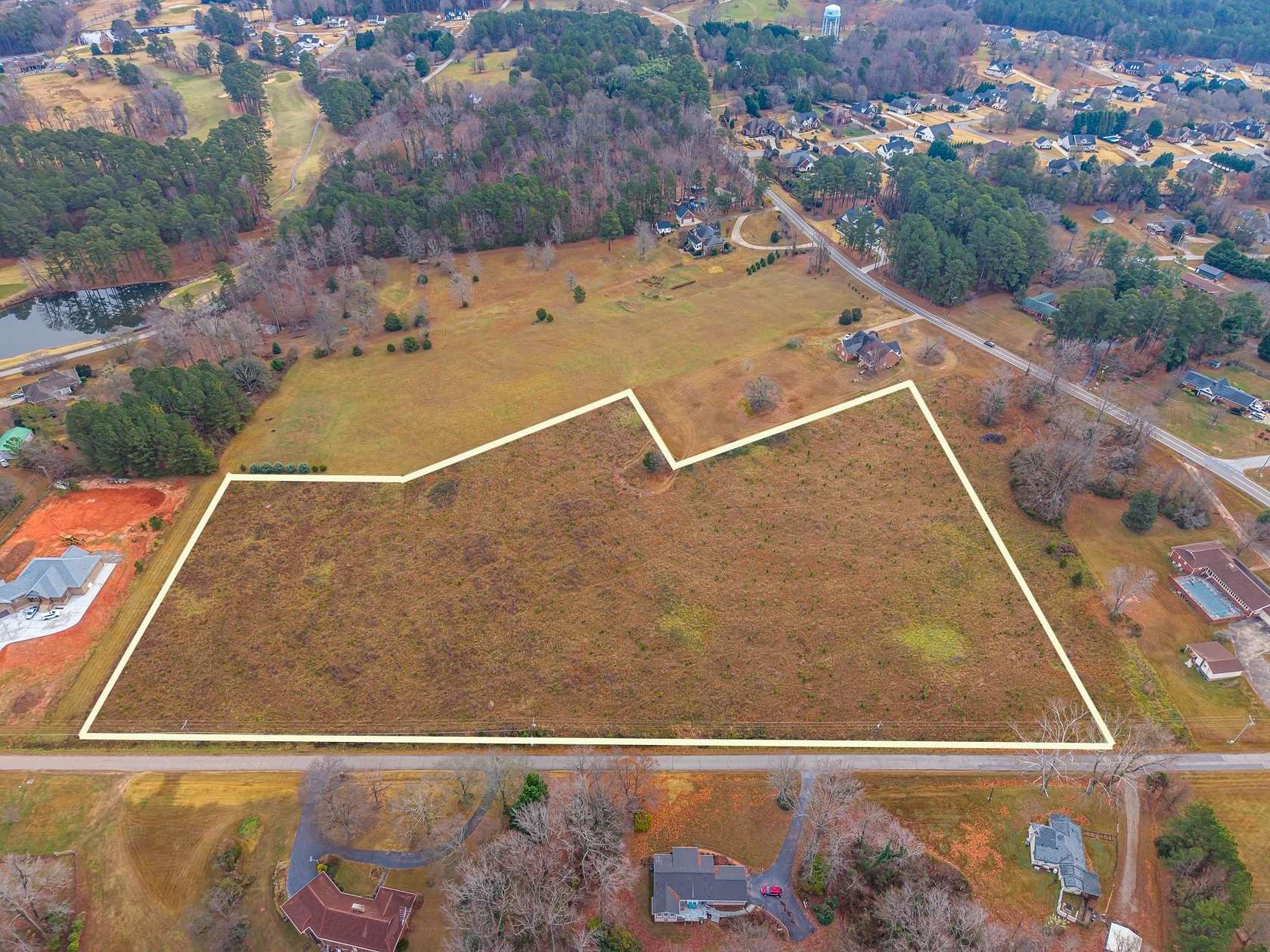 9.16 Acres of Residential Land for Sale in Inman, South Carolina