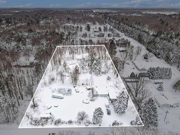 3.77 Acres of Residential Land with Home for Sale in Fruitport, Michigan