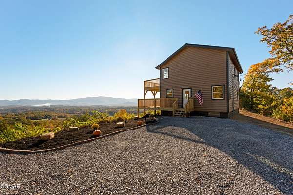 6 Acres of Residential Land with Home for Sale in Cosby, Tennessee