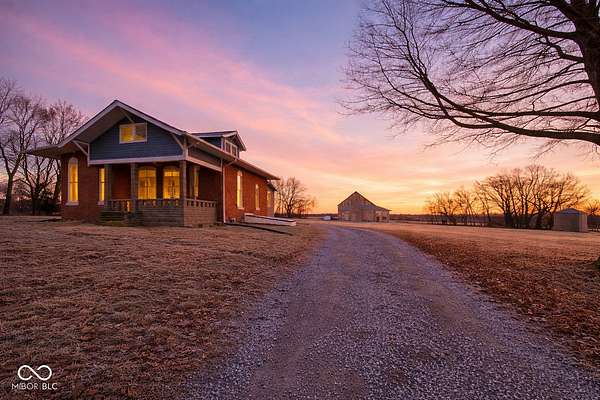 3.68 Acres of Residential Land with Home for Sale in Clayton, Indiana