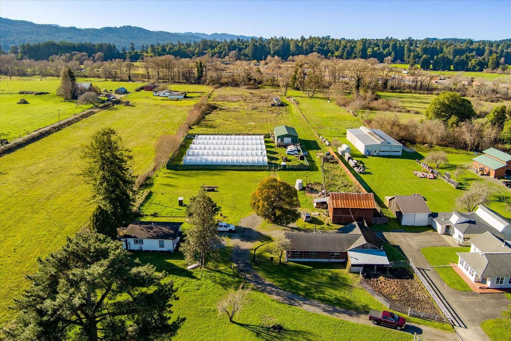 8.55 Acres of Residential Land with Home for Sale in Carlotta, California