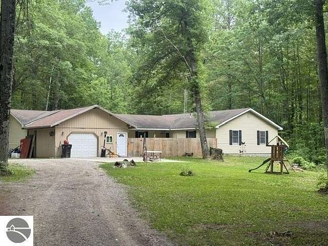 10 Acres of Recreational Land with Home for Sale in Glennie, Michigan