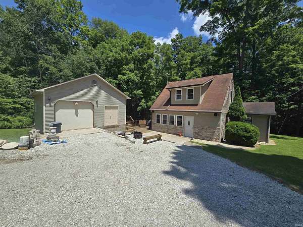 5 Acres of Land with Home for Sale in Ellettsville, Indiana