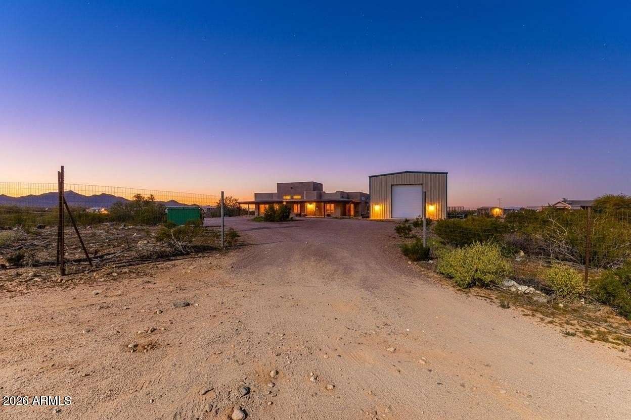 4.49 Acres of Residential Land with Home for Sale in Maricopa, Arizona