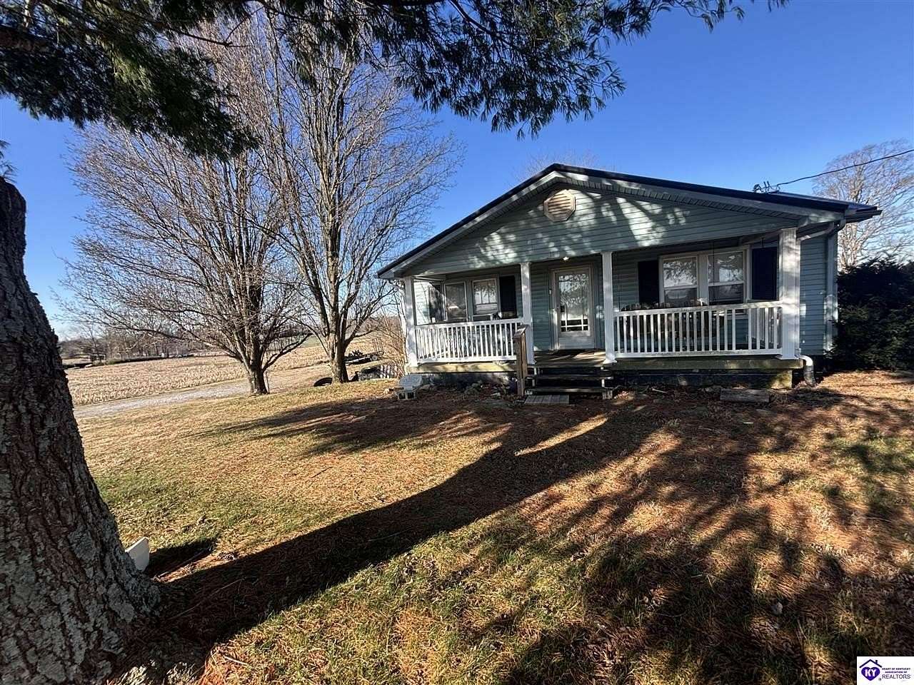 13.7 Acres of Land with Home for Sale in Campbellsville, Kentucky