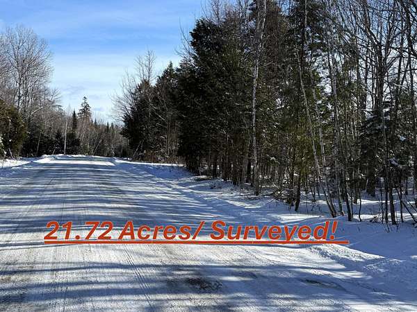 21.7 Acres of Recreational Land for Sale in Weston, Maine