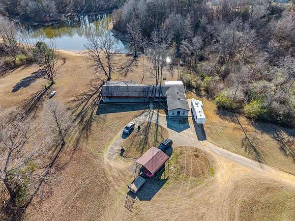 35.2 Acres of Recreational Land with Home for Sale in Pope, Mississippi